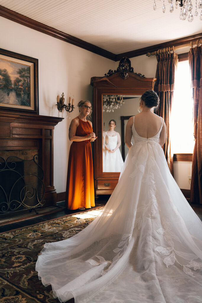 Mom and daughter at Heartwood Hall in Rossville, TN
