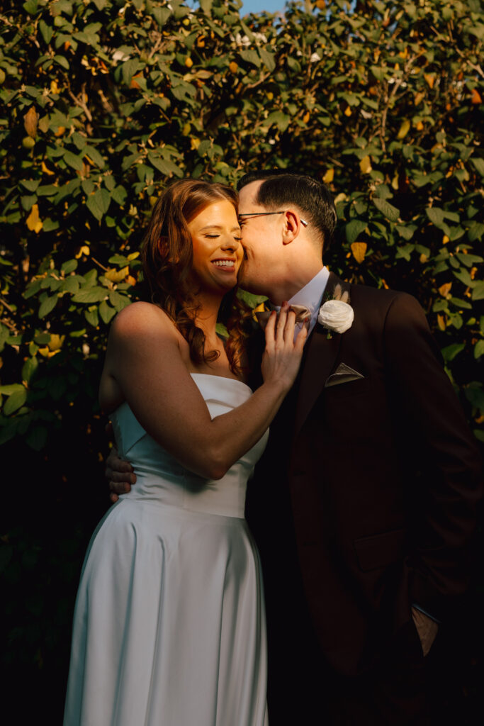 Wedding reception in Nashville with romantic lighting